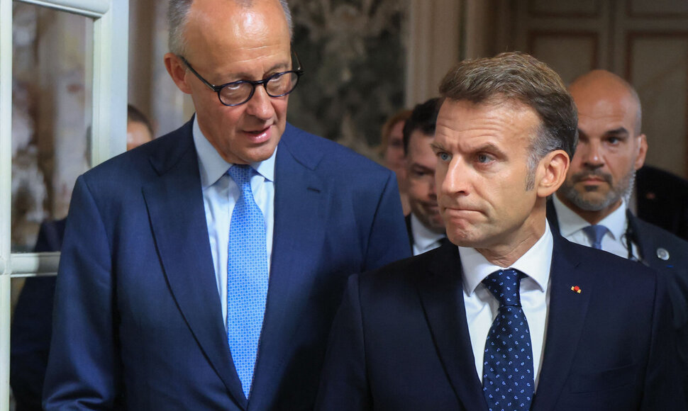 Frydrichas Merzas / LUDOVIC MARIN / AFP
