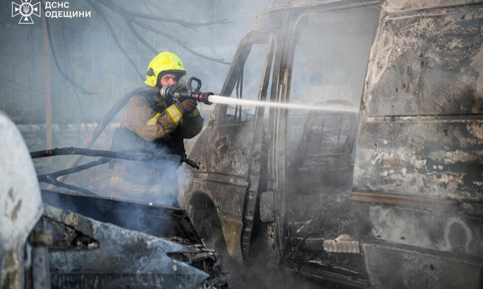 STATE EMERGENCY SERVICE OF UKRAI / via REUTERS