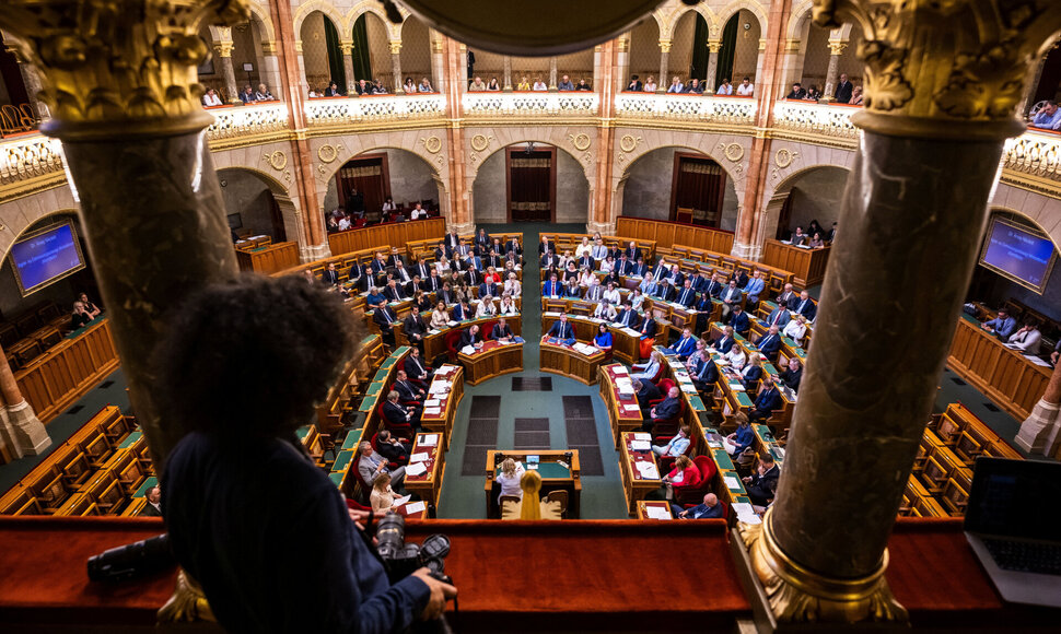Vengrijos parlamentas / Marton Monus / REUTERS