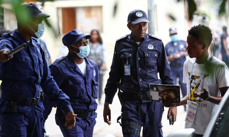 Policija Angoloje / SIPHIWE SIBEKO / REUTERS