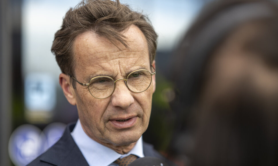 Švedijos ministras pirmininkas Ulfas Kristerssonas / Joel Lindhe / ZUMAPRESS.com