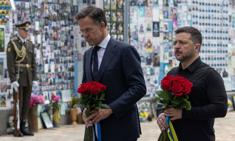 Markas Rutte, Volodymyras Zelenskis