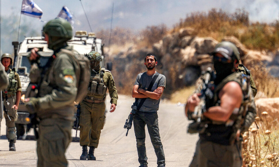Izraelio kariai Palestiniečių teritorijose / HAZEM BADER / AFP