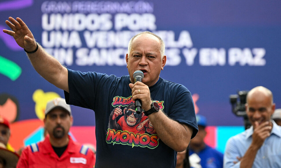 Diosdado Cabello / JUAN BARRETO / AFP