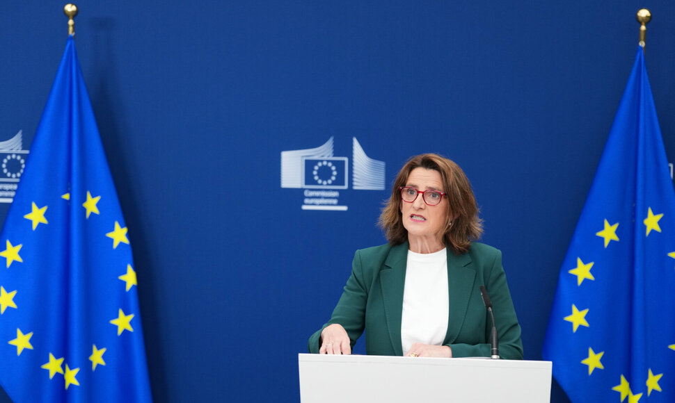 už konkurenciją atsakinga Europos komisarė Teresa Ribera /  / AP