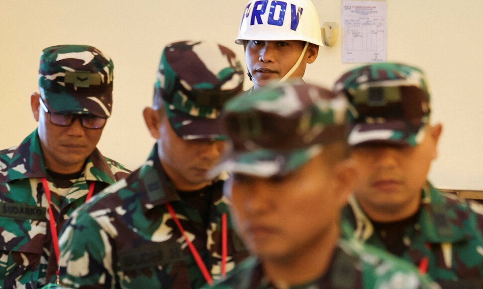 Teisiami Indonezijos kariai / Willy Kurniawan / REUTERS