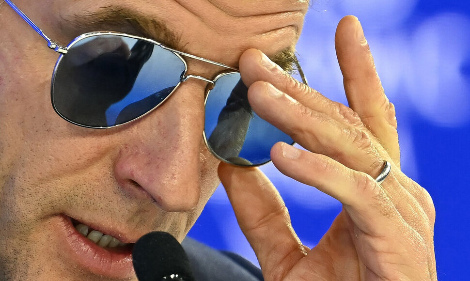 E. Macronas Davose / FABRICE COFFRINI / AFP