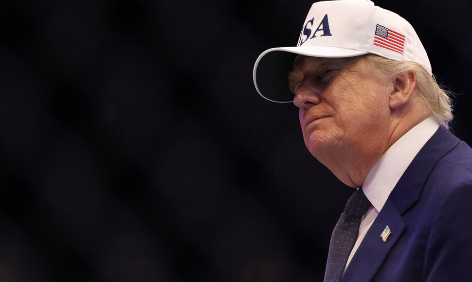 Donaldas Trumpas / Amber Searls / IMAGN IMAGES via Reuters Connect
