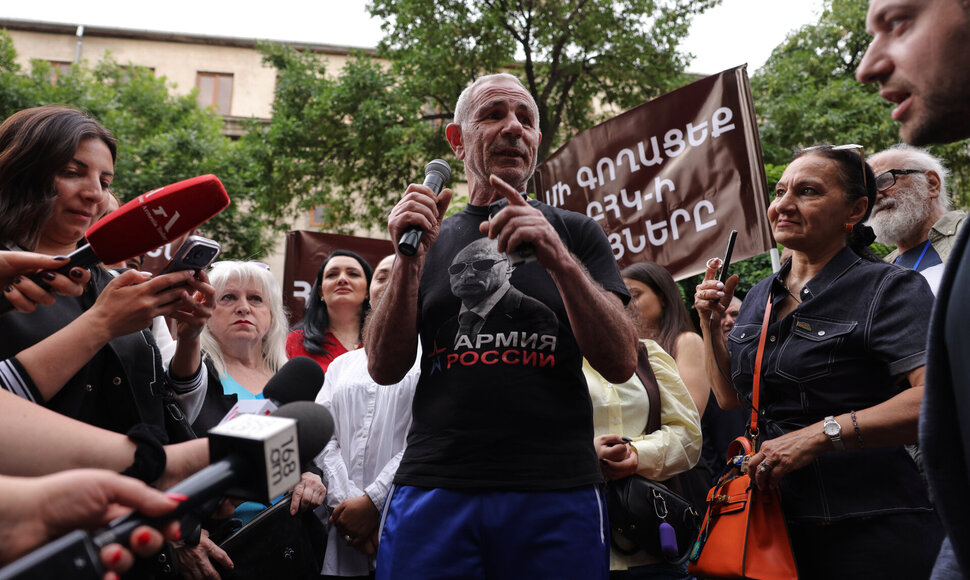 Protestas Armėnijoje / / AP