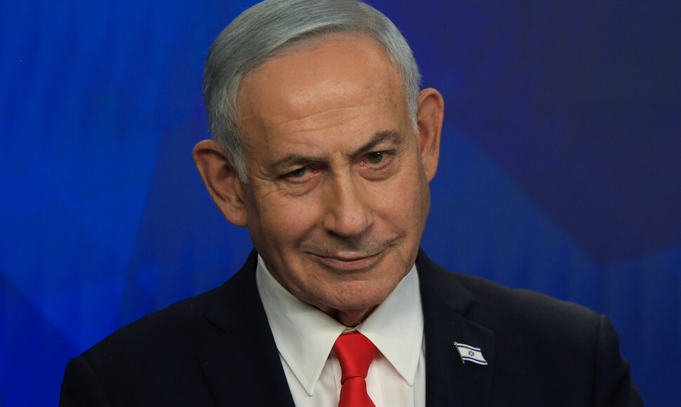 Benjaminas Netanyahu / / AP