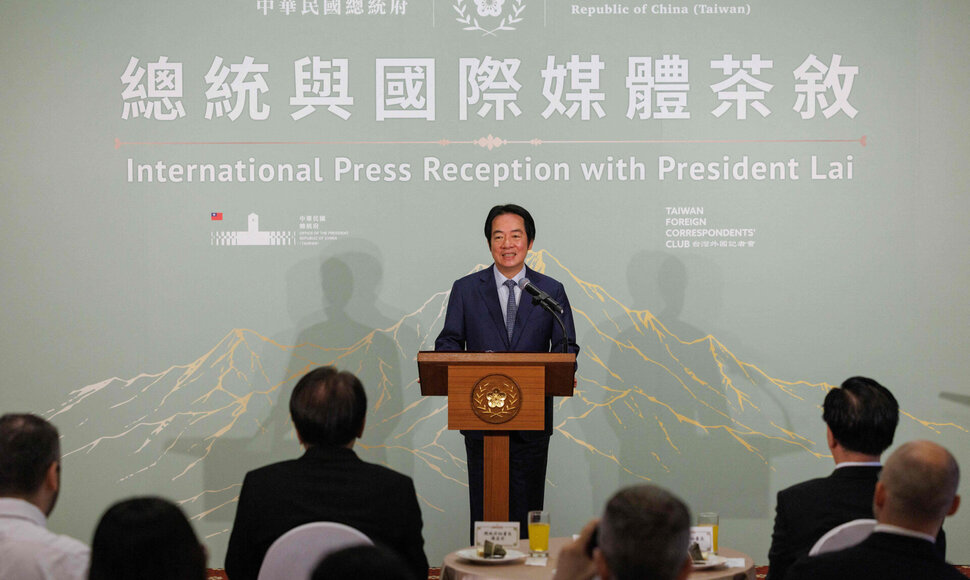 Lai Ching-te / CHENG YU-CHEN / AFP
