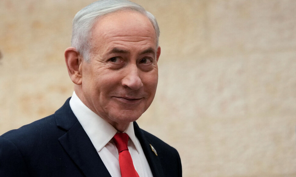 Benjaminas Netanyahu / OHAD ZWIGENBERG / AFP