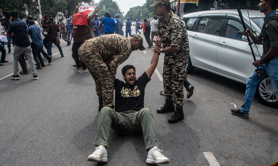 Policija proteste / / Amit shukla/JNA Press/Cover Imag