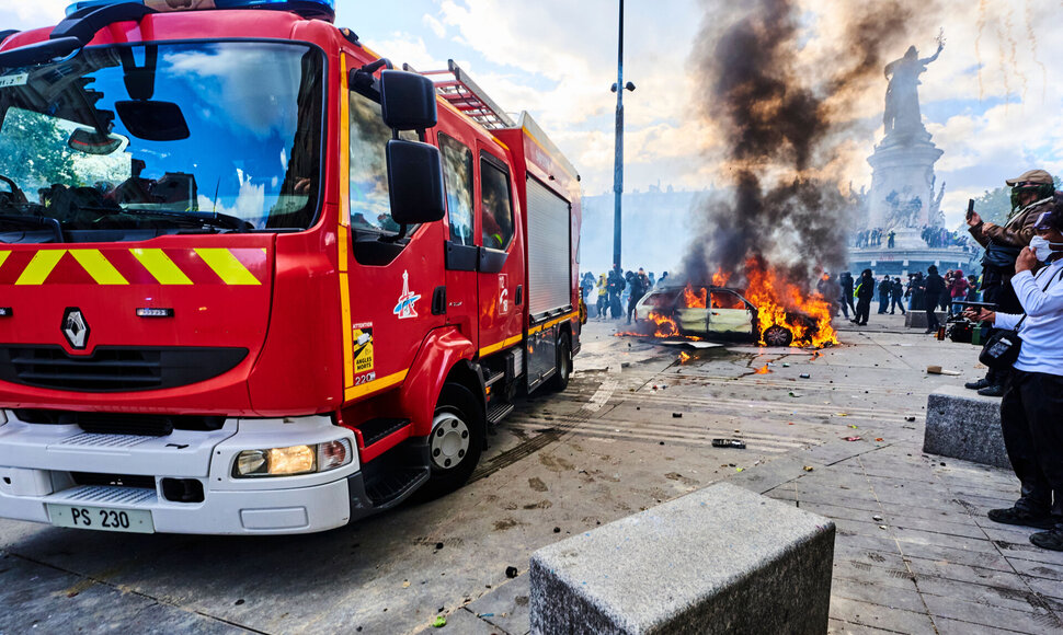 Protestas Prancūzijoje / NICO GARSTMAN/SIPA / NICO GARSTMAN/SIPA