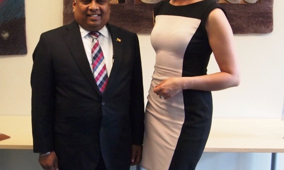 Susitikimas su Šri Lankos ambasadoriumi