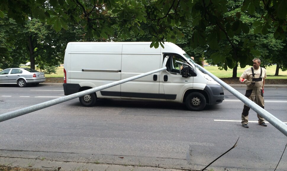 Avarija Go&scaron;tauto gatvėje, Vilniuje
