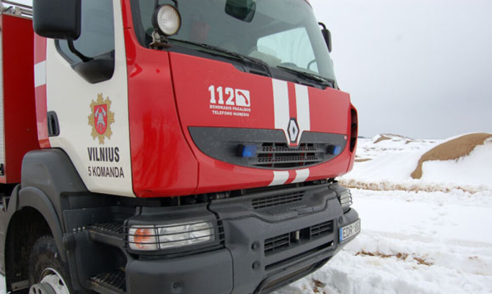 Vilniaus ugniagesių automobilis