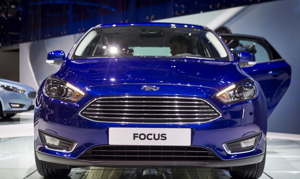 Atnaujinto „Ford Focus“ premjera Ženevos automobilų parodoje