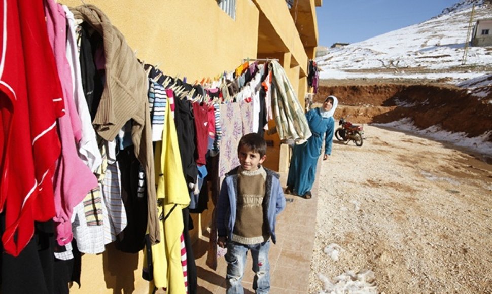 Sirijos pabėgėliai Libane