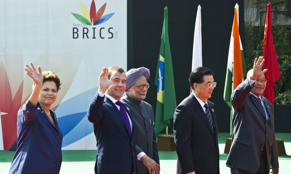 BRICS šalių lyderiai