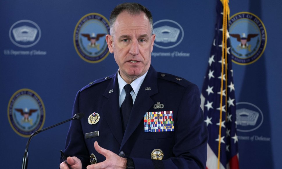 JAV gynybos departamento atstovas spaudai generolas Patas Ryderis