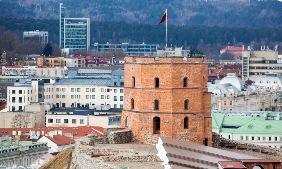 Žvilgsnis nuo Trijų kryžių kalno