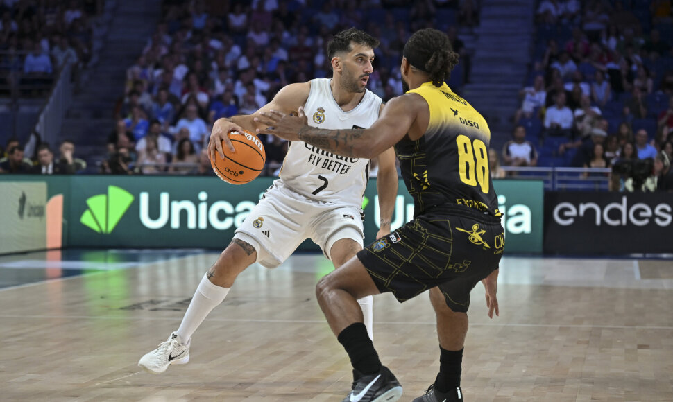 Facundo Campazzo prie&scaron; Patty Millsą
