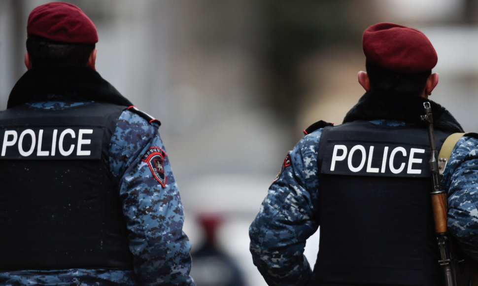 Armėnijos policininkai