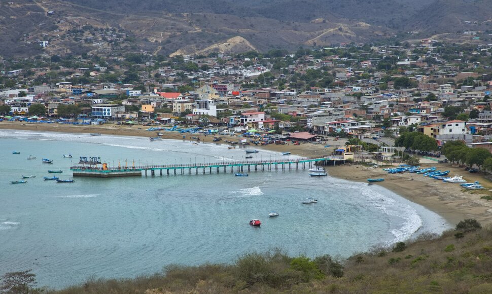 Puerto Lopeso paplūdimys, Ekvadoras