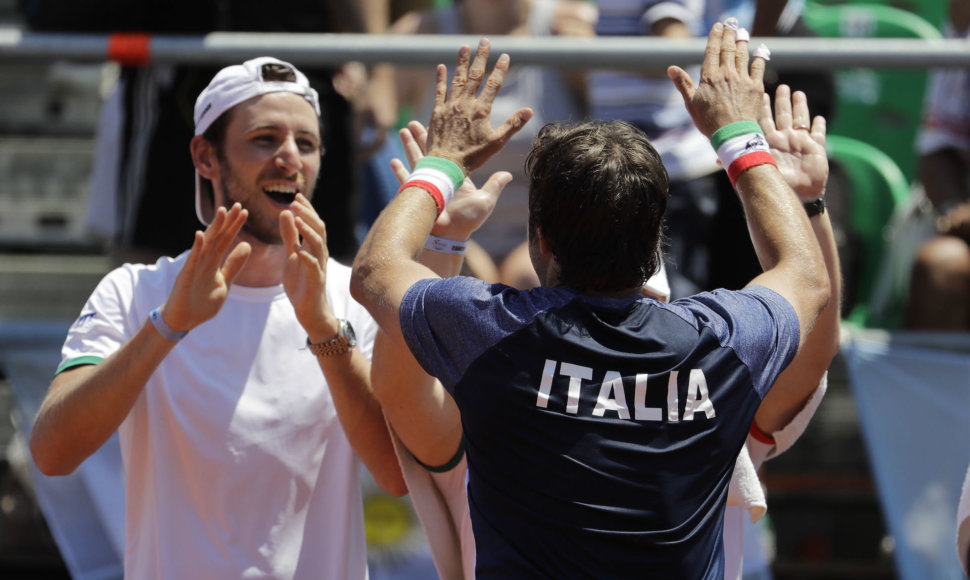 Italijos teniso rintinės žaidėjai