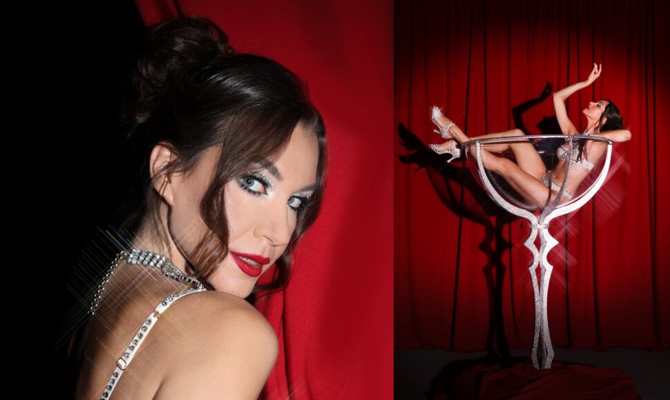 Burleskos artistė Morta Smit