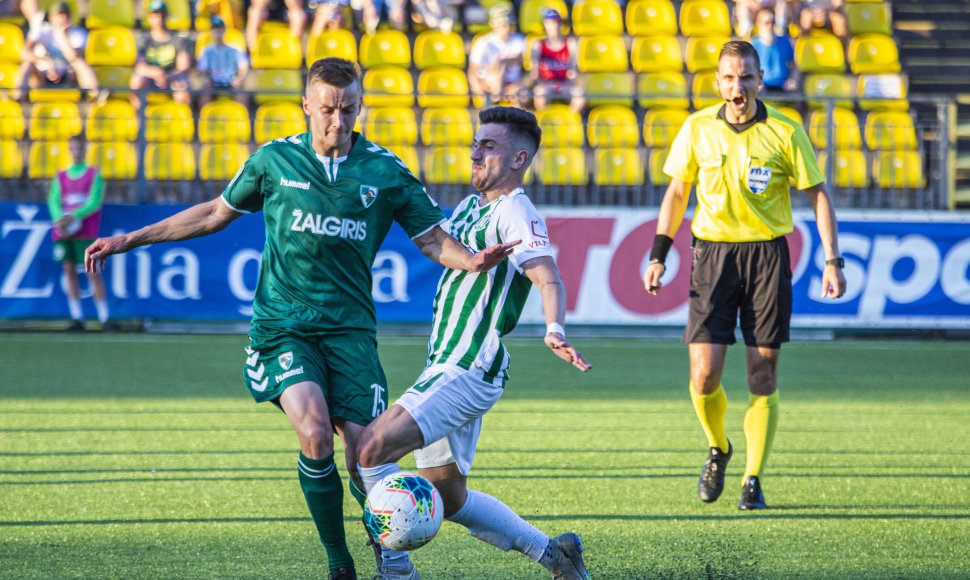 A lygos rungtynės: Vilniaus  „Žalgiris“ - „Kauno Žalgiris“