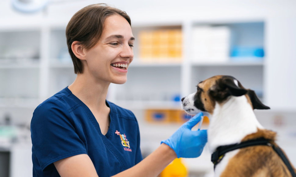 „PetCity Nordika“ klinikos veterinarijos gydytoja Kotryna Kazlauskaitė.