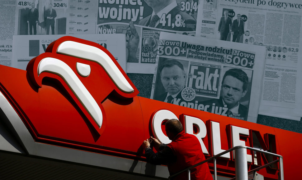 „Orlen“ perka lenkiškas žiniasklaidos priemones
