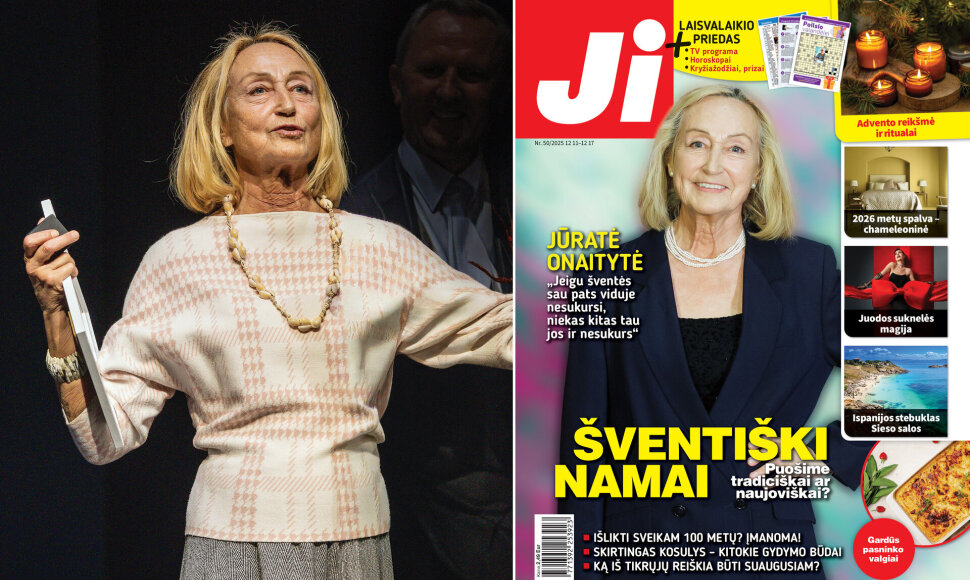 Jūratė Onaitytė / Žurnalo &bdquo;Ji&ldquo; Nr. 50 vir&scaron;elis 