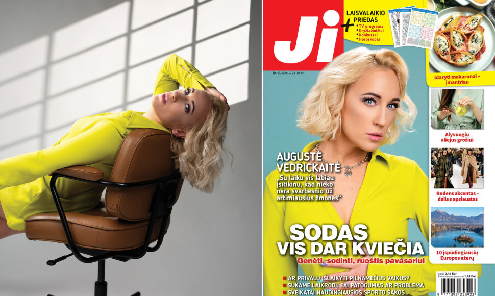 Augustė Vedrickaitė / Žurnalo &bdquo;Ji&ldquo; Nr. 43 vir&scaron;elis 