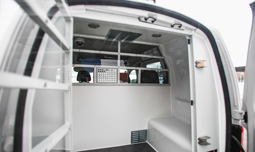 „Tukada Tech“ suprojektuoti policijos „Volkswagen Caddy“