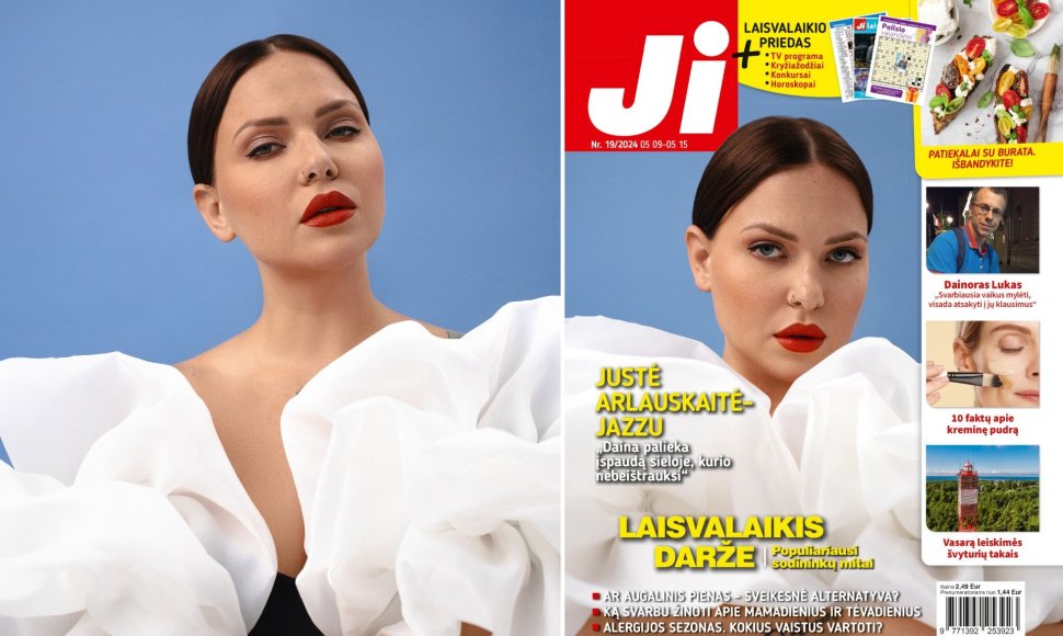 Justė Arlauskaitė-Jazzu ir žurnalo JI Nr.19 