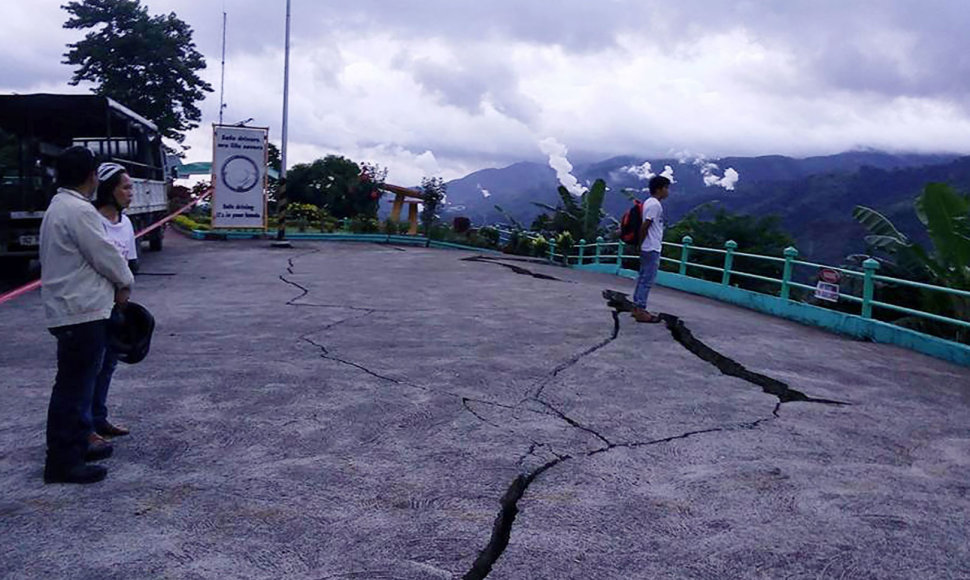 Žemės drebėjimas Filipinuose