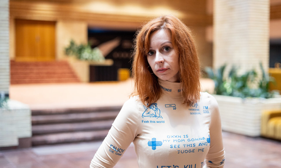 Ukrainos dramaturgė Lena Liagušonkova