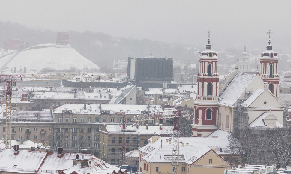 Žiemiškas Vilnius