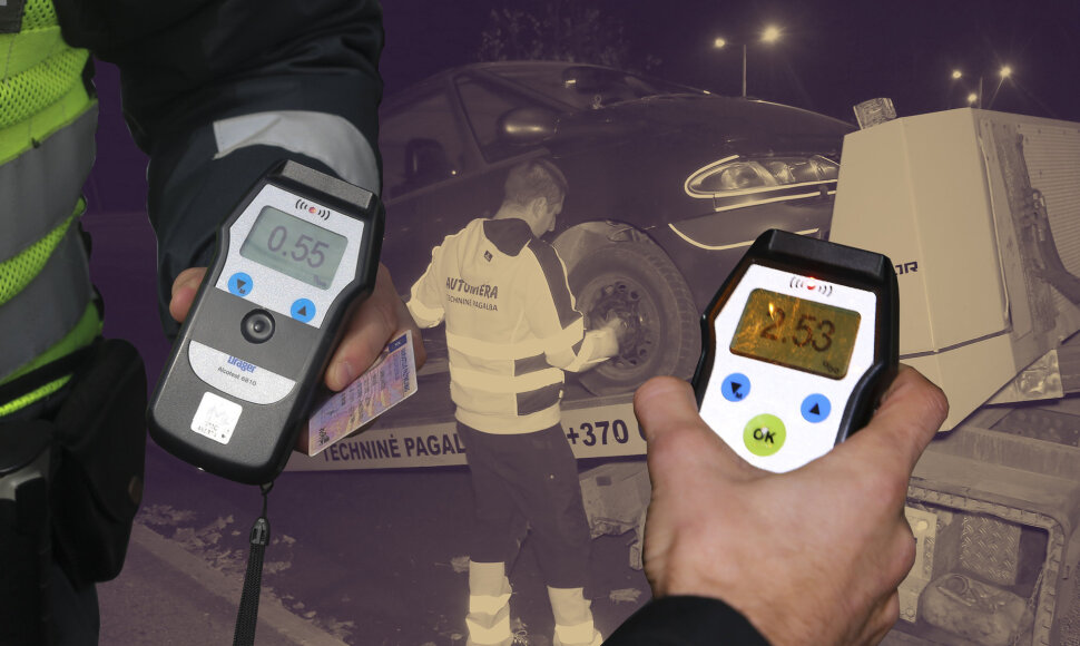 Vienas &bdquo;Peugeot 607&ldquo; ir du girti vairuotojai &ndash; greičiausiai prarasto automobilio istorija
