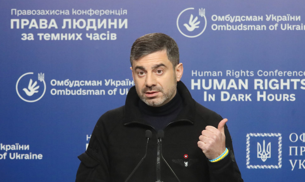 Ukrainos žmogaus teisių ombudsmenas Dmytro Lubinecas