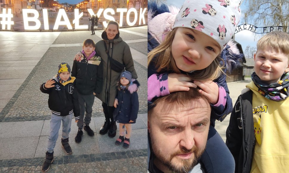 Stano išvyka į Lenkiją su šeima