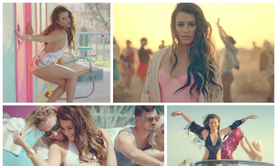Lea Michele dainos „On My Way“ vaizdo klipe