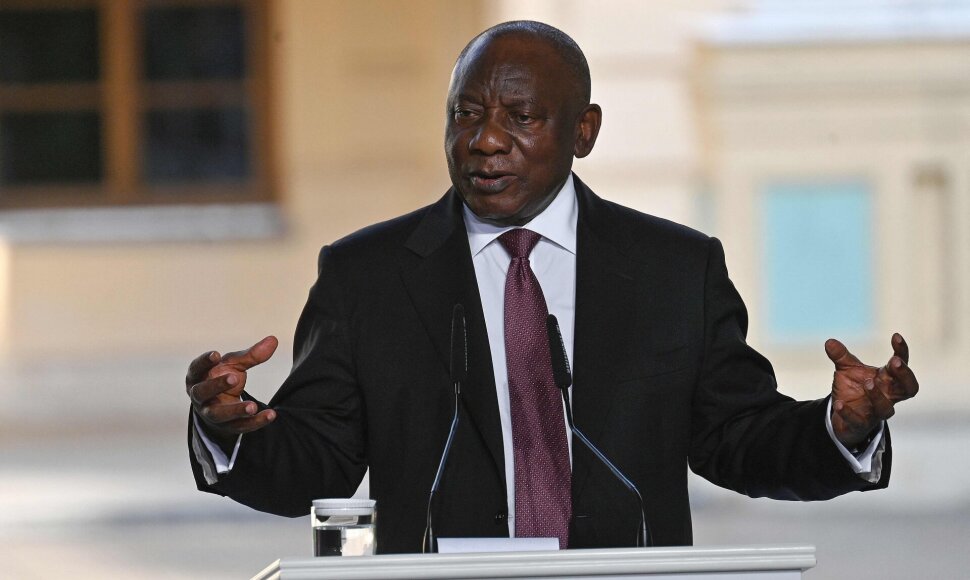 C. Ramaphosa / SERGEI SUPINSKY / AFP