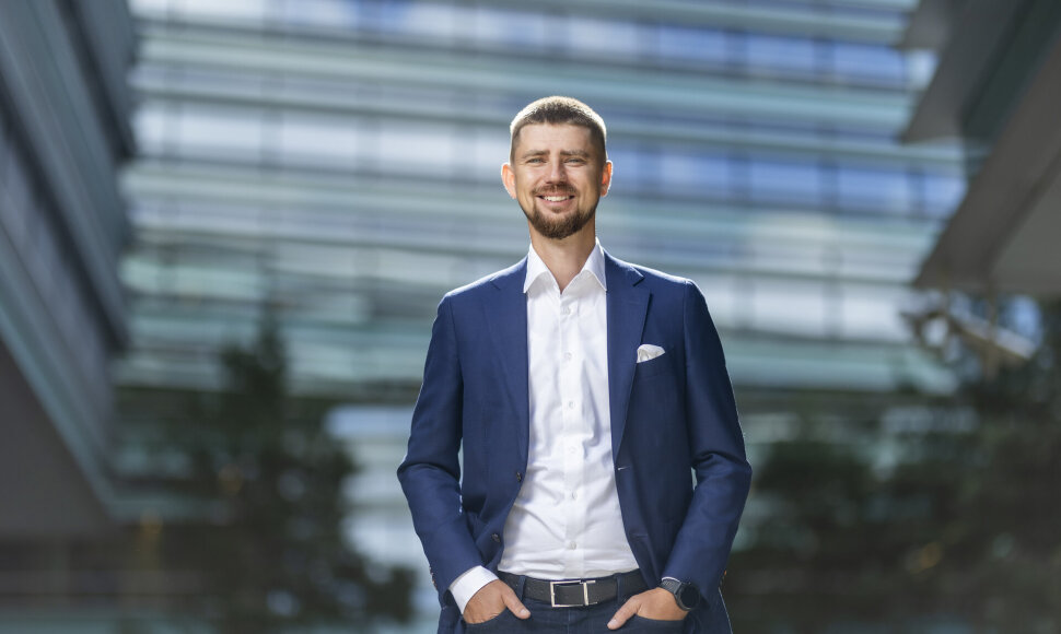&bdquo;Luminor&ldquo; banko elektroninės prekybos skyriaus vadovas Justas Daujotas