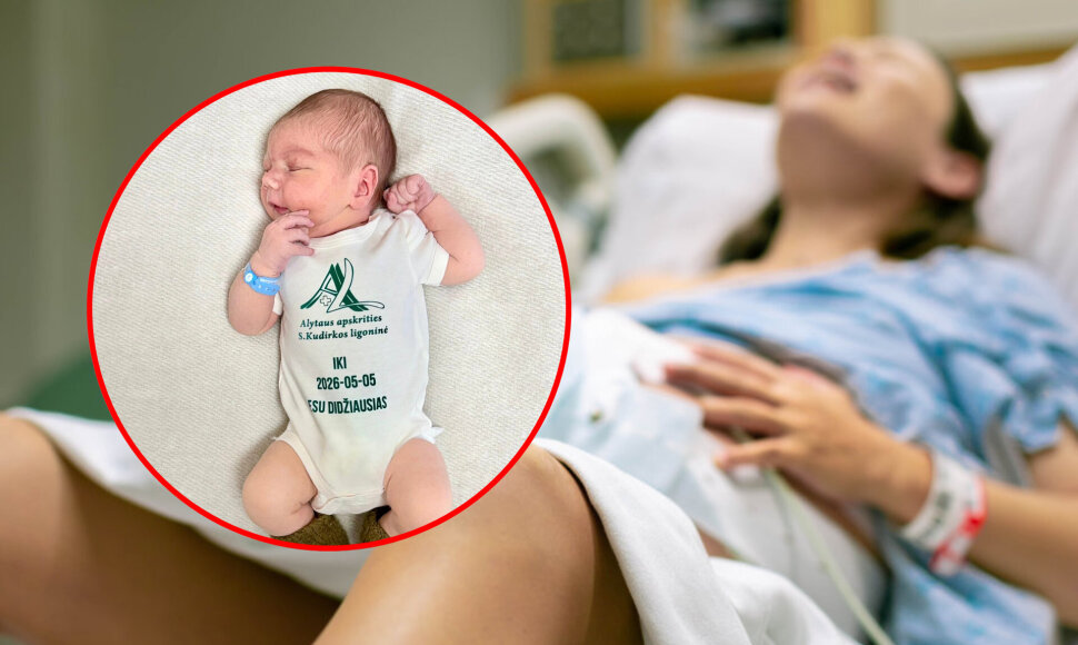 Alytuje gimė didžiausias &scaron;iemet kūdikis