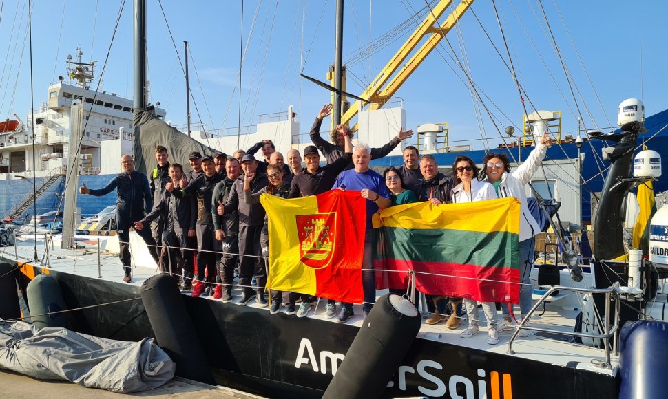 „Ambersail 2“ sugrįžo į Klaipėdos uostą