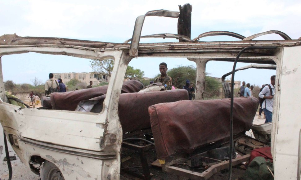 Sprogimas Somalyje nusinešė mažiausiai 5 žmonių gyvybes